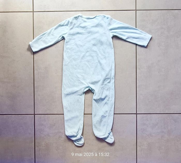 Pyjama velours léger fille - 24 mois - photo numéro 2