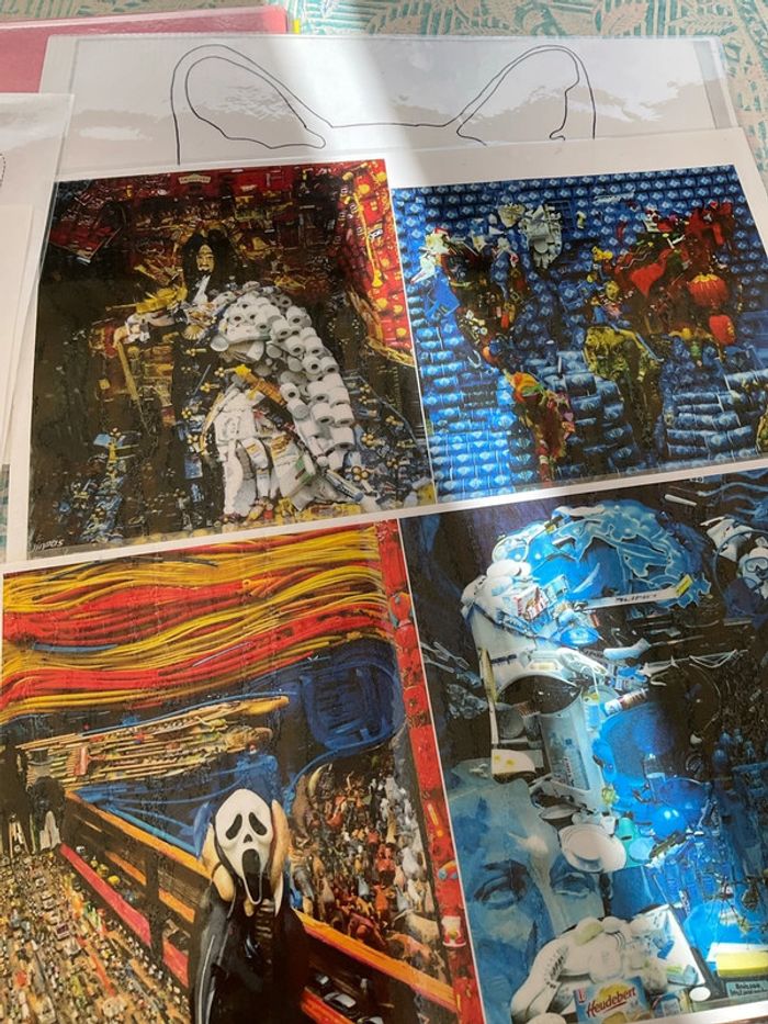 Lot d’affichage art plastique - photo numéro 3