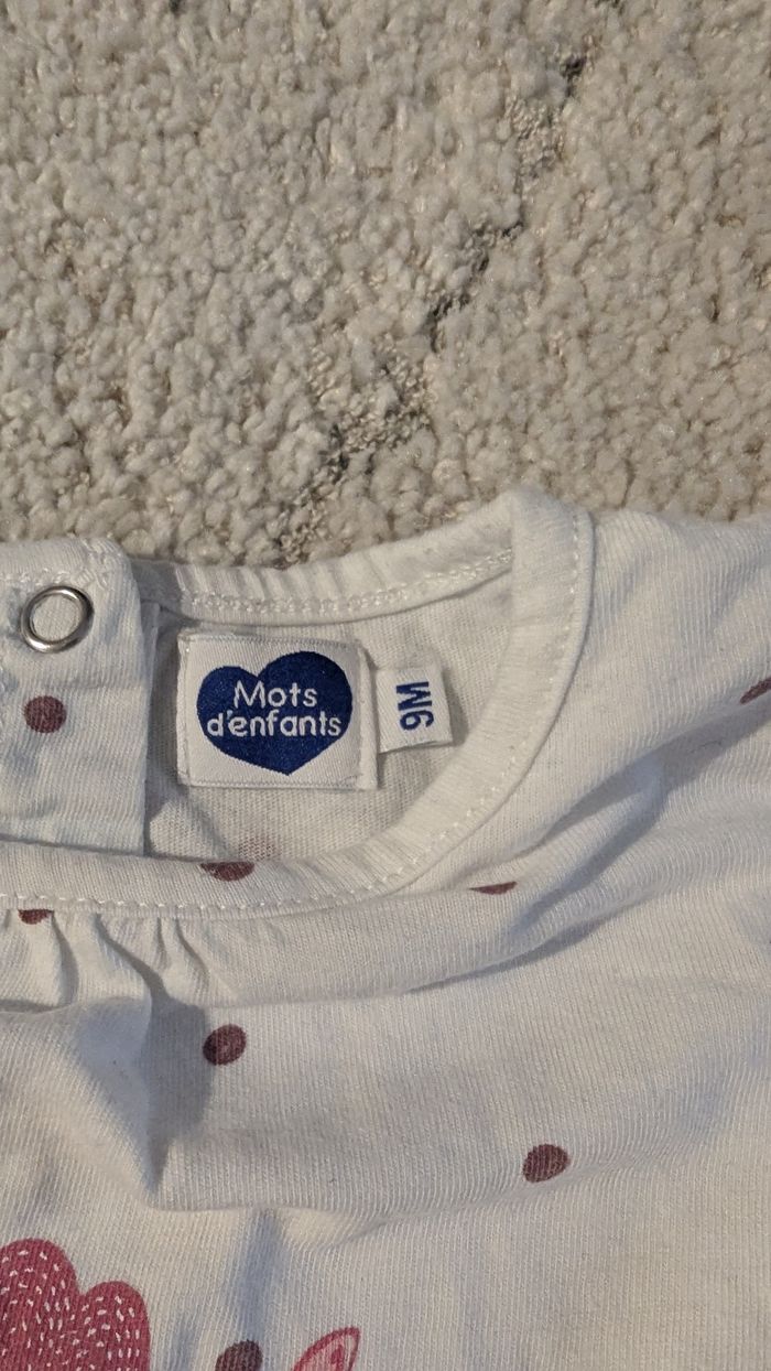 T-shirt renard 🦊 Mots d'enfants - photo numéro 3