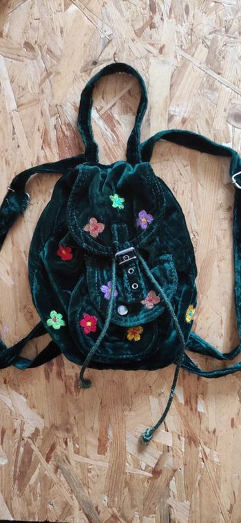 Petit sac a dos velours