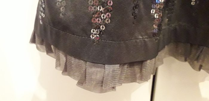 NKY jupe courte 4 ans idéal réveillon grise Neuve - photo numéro 2