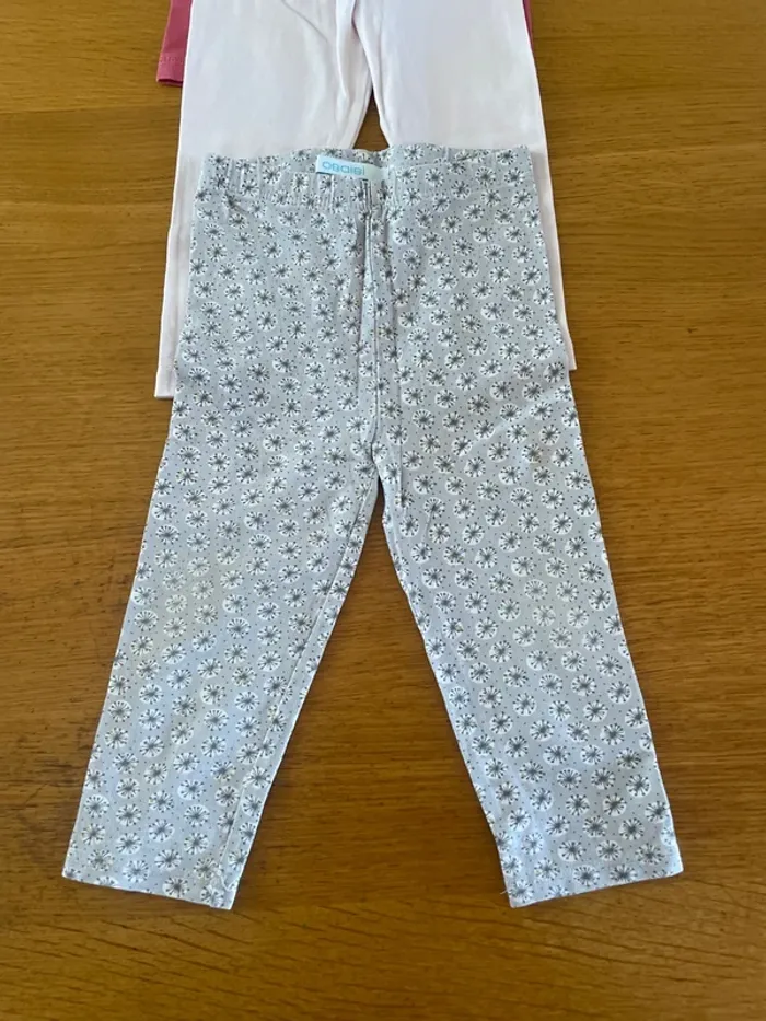 3 legging fille 18 mois - photo numéro 2
