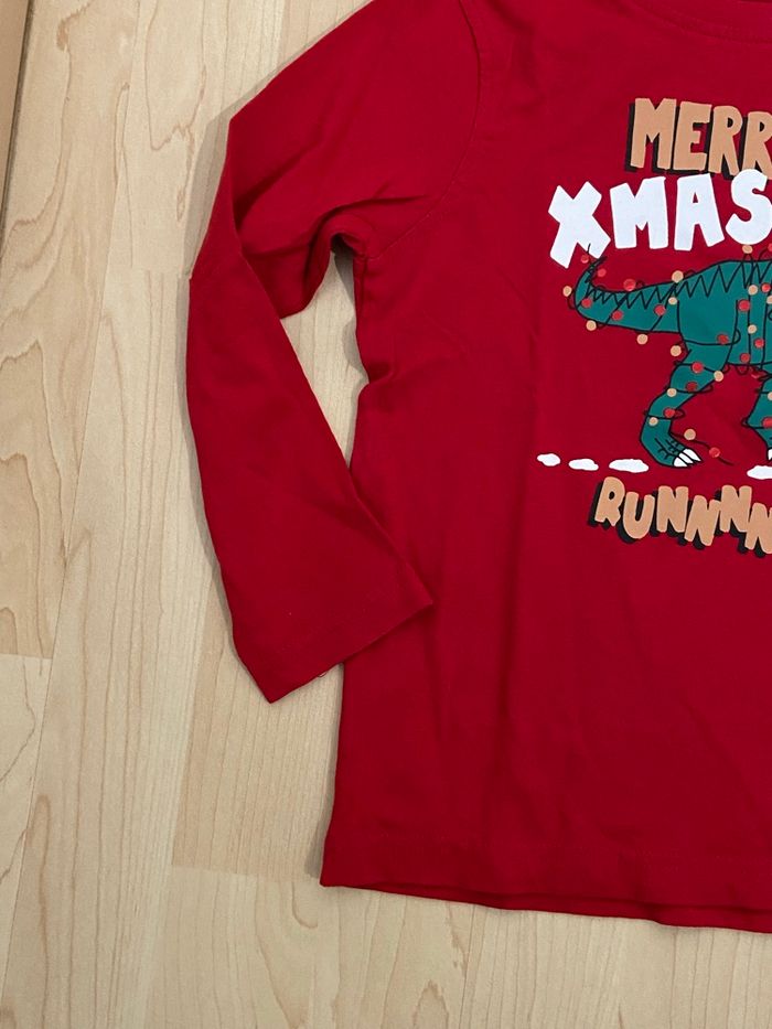 Tee Shirt Noël manches longues In Extenso taille 5 ans - photo numéro 2