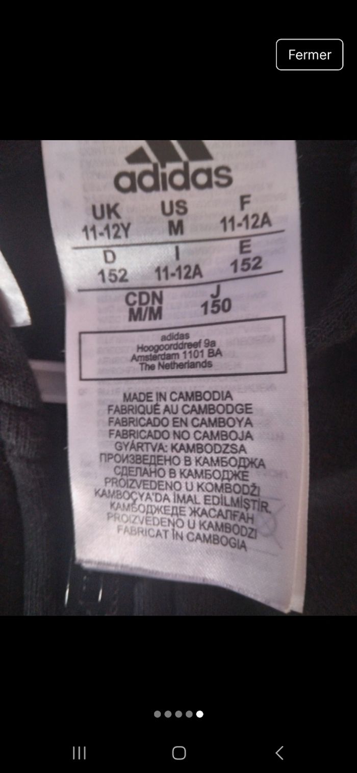 Veste adidas - photo numéro 5