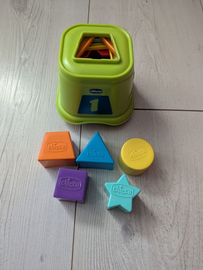 Jeu d'éveil - Cubes à empiler 2 en 1 Chicco - photo numéro 3