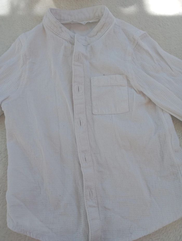 Chemise col mao 86cm. - photo numéro 2