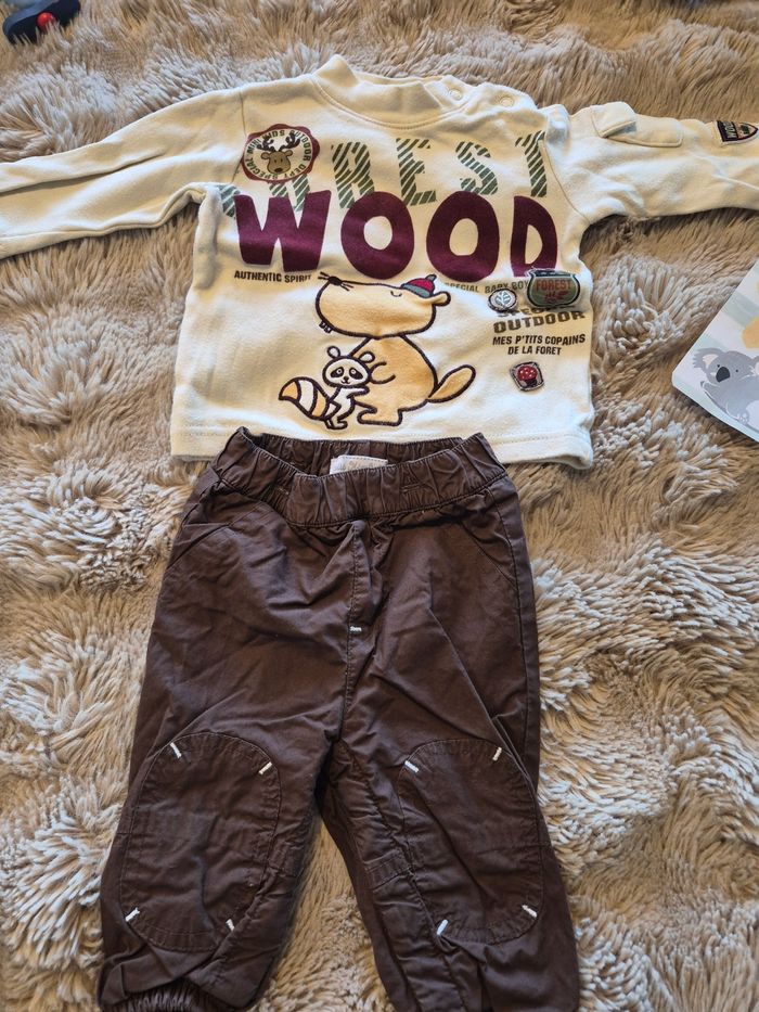 Ensemble pantalon pull castor - photo numéro 2
