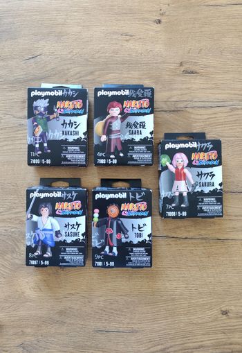 Playmobil Naruto lot 