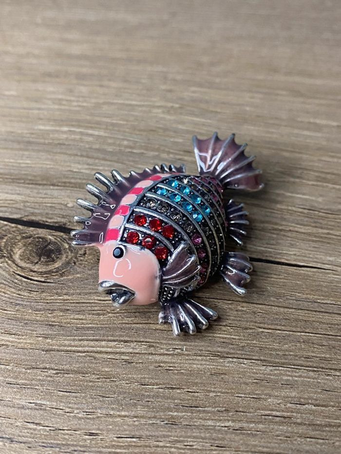 Broche poisson exotique - photo numéro 3