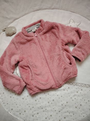Veste polaire rose