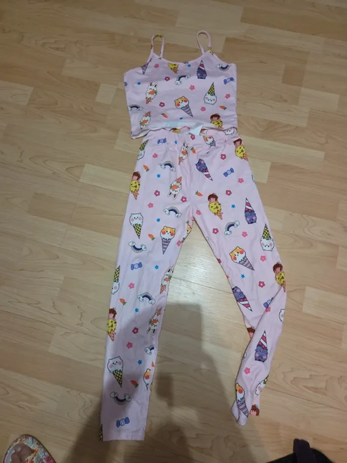 Pyjama shein 10ans fille