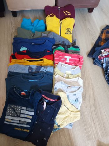 Lot pulls t -shirts ml et mc