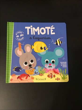 Livre Timoté à l’aquarium