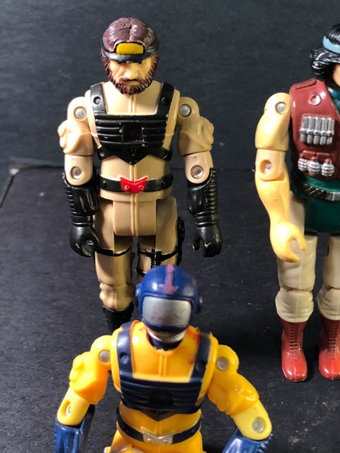 Lot de figurines action figurines et accessoires bikin kaido lanard style gi joe - photo numéro 3