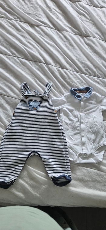 Ensemble salopette body Obaibi