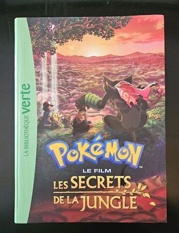 Livre Pokémon  Les secrets de la jungle