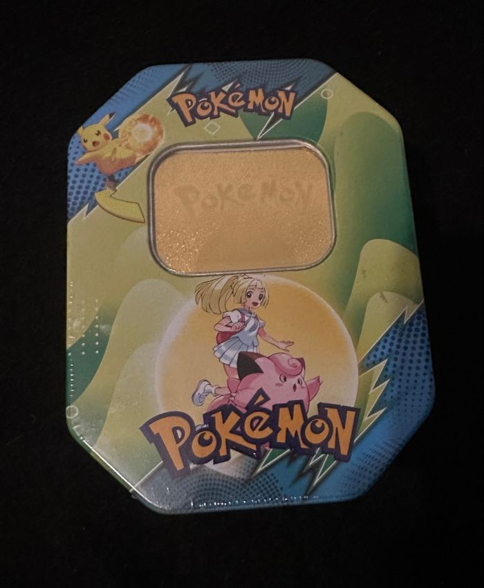 Coffret métallique Pokémon