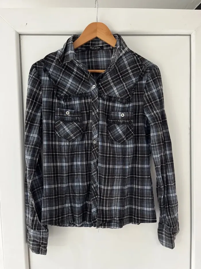 Chemise à carreaux