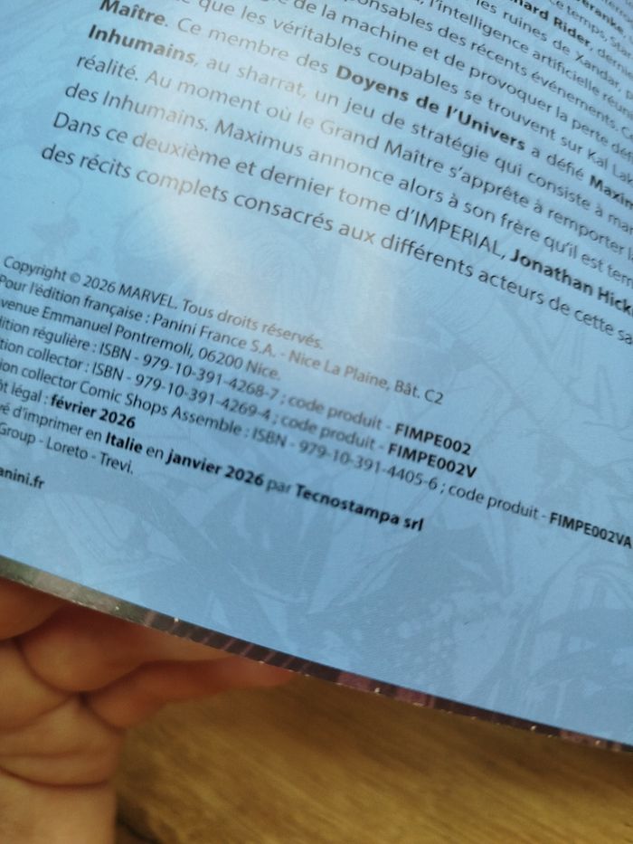 Imperial - Intégrale - Comics Marvel - photo numéro 8