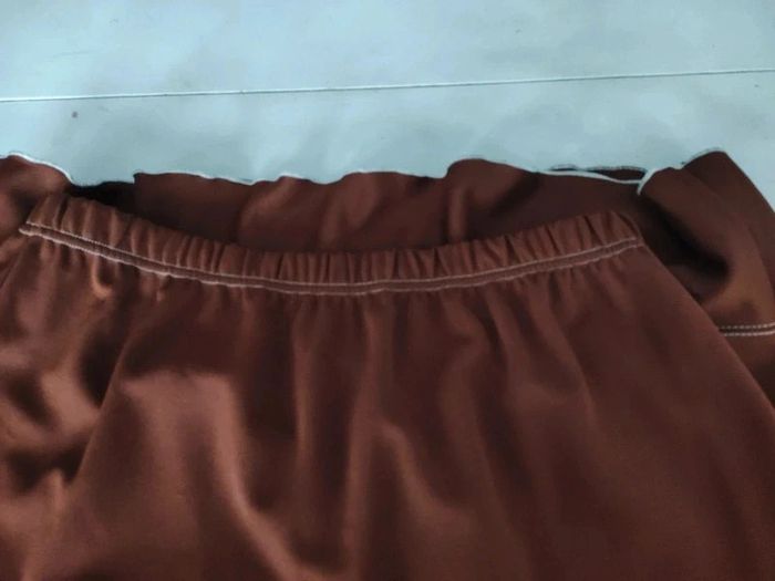 Jupe mi-longue bleu bonheur t50 - photo numéro 4