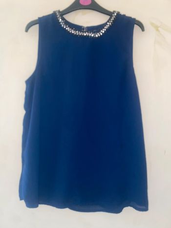Blouse bleu marine