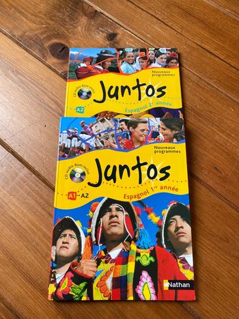 Lot 2 Manuels Juntos 1ere et 2eme année