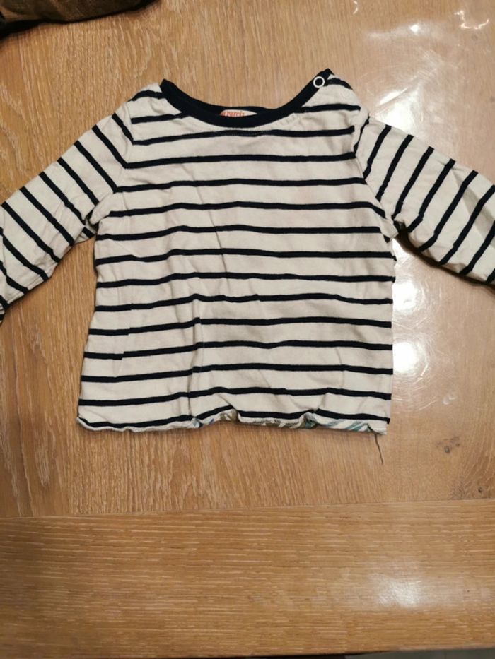 Tee-shirt ma'che longue 12 mois DPAM