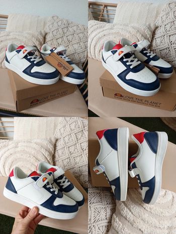 Paire de baskets / sneakers à scratch Ellesse pointure 32 neuves avec étiquettes