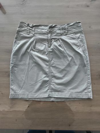 Jupe droite camaïeu