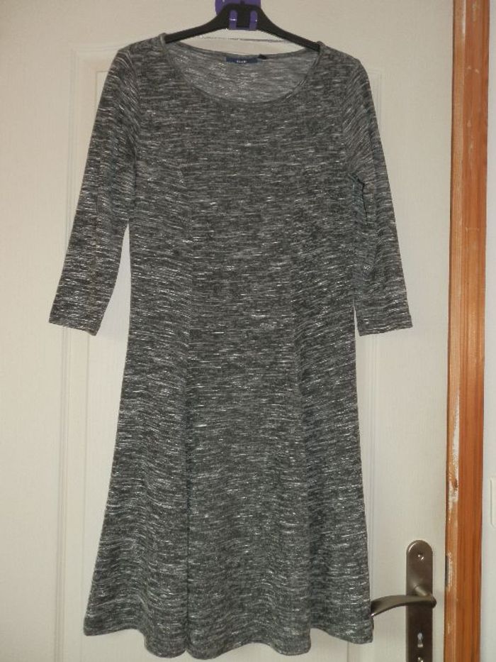 Robe en maille forme patineuse