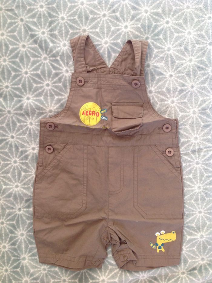 Salopette short - 9 mois