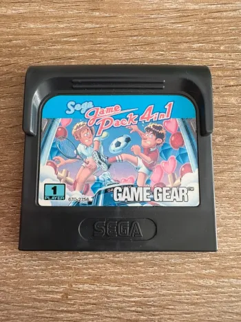 Sega game pack 1 in 4 sega game gear