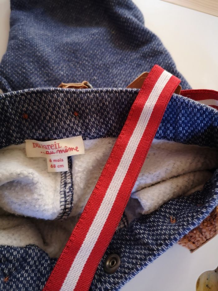 Pantalon chaud avec bretelles - photo numéro 4