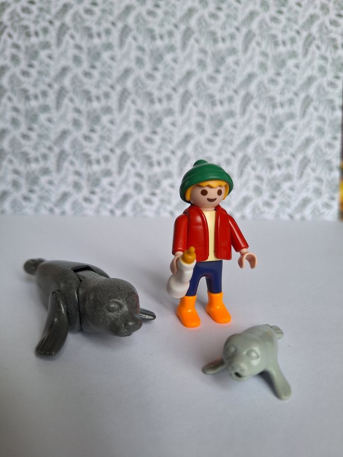 Figurine Playmobil Spécial enfant et phoques - photo numéro 2