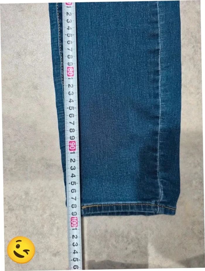Jeans Levi's Denizen W32|FR42 L32 coupe skinny bleu marine Femme-Women pan95b - photo numéro 5