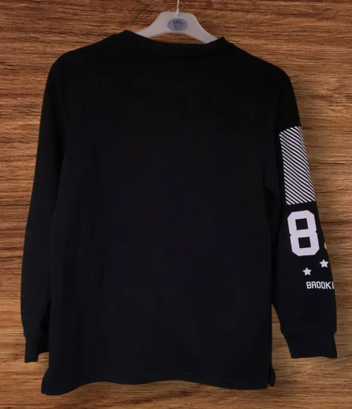 🖤 Sweat stylé "Brooklyn 89" - Taille 152 🖤 - photo numéro 2