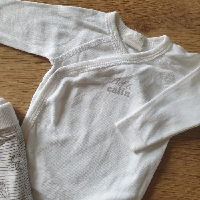 🩷 Endemble bodie legging Absorba 1 mois #emyfleury_1moismixte - photo numéro 3