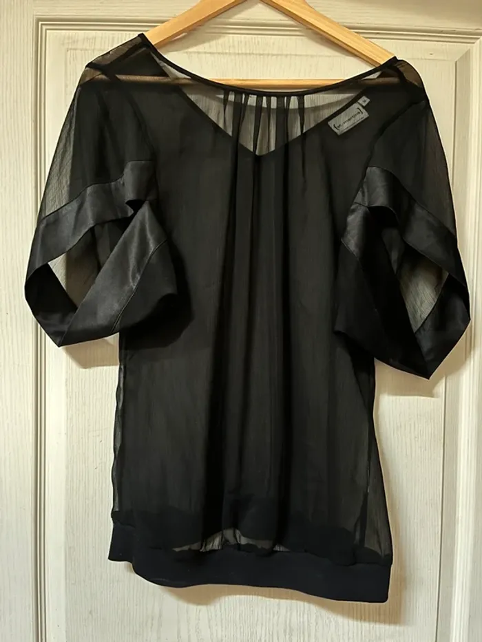 Blouse noire/StMartins/Taille M/ trésor bon état