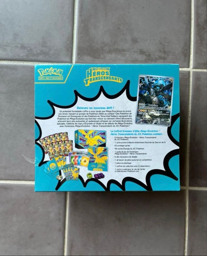 ETB Pokémon me2.5 héros transcendants - photo numéro 2