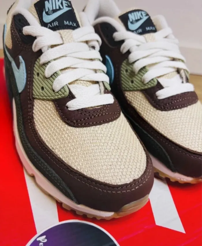 Nike Air Max 90 Rotin Hemp Copa Cacao Wow T38.5 - photo numéro 3
