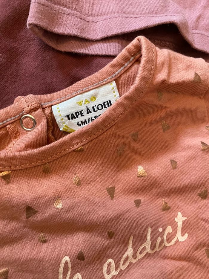 Lot de 23 t-shirt à manches longues 6 mois - photo numéro 12