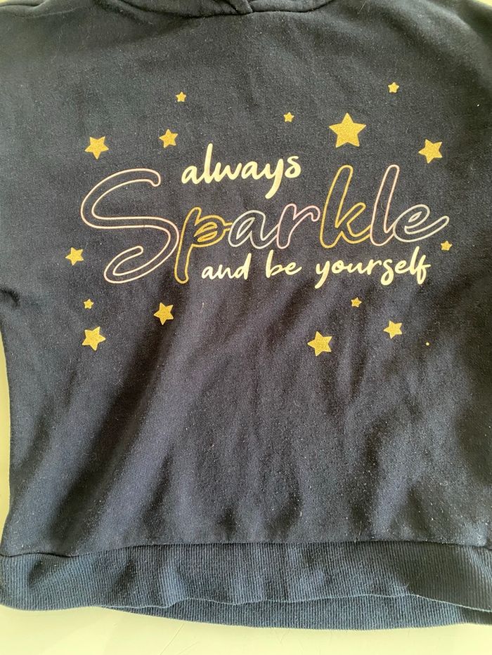 Lot 2 sweats - fille - 7- 8 ans – Paillettes & confort - photo numéro 10
