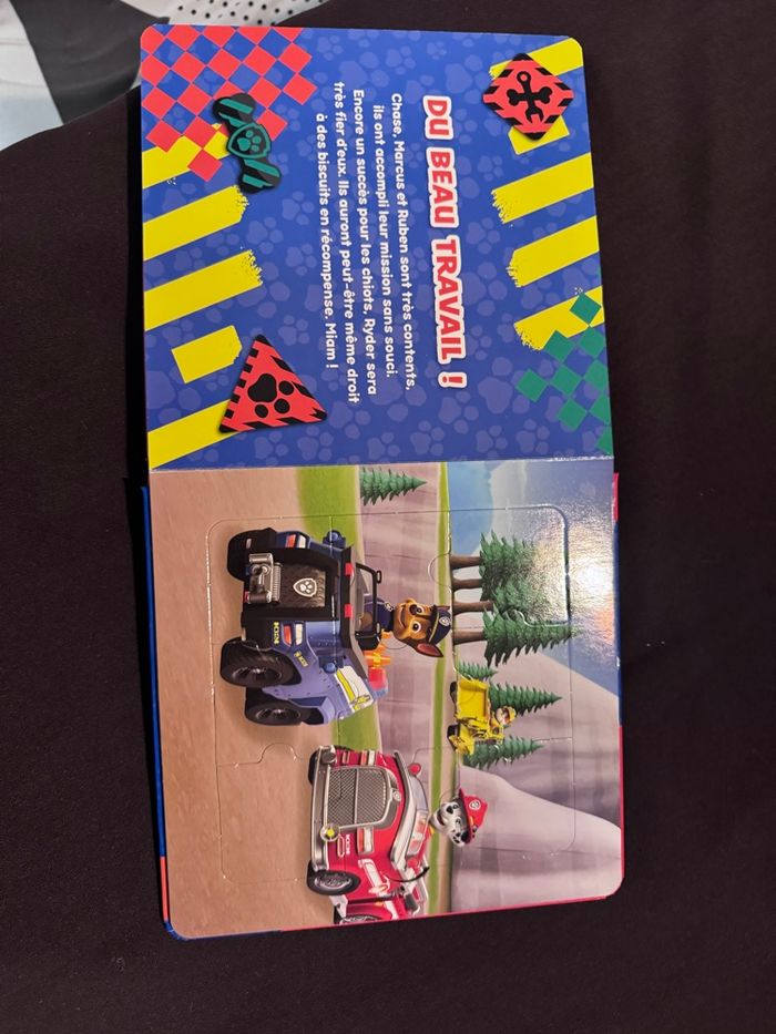 Mon petit Livre puzzle Pat Patouille 5 x 9 pièces - photo numéro 6
