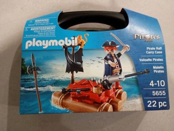 Playmobil 5655 valise pirate garçon