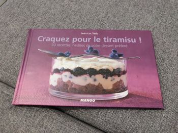 Livre de recettes - Tiramisu