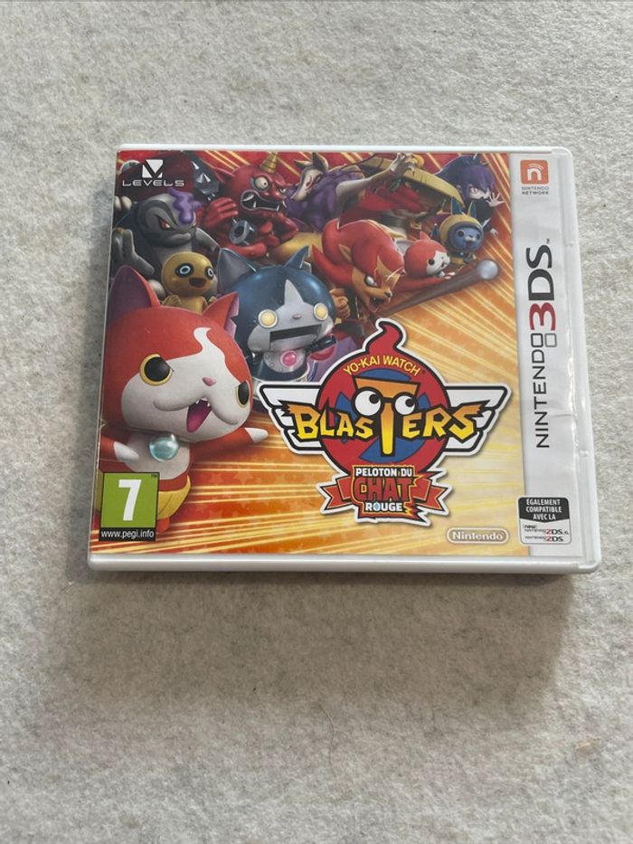 Yo-kai Watch Blasters Peloton du Chat Rouge Jeu Nintendo 3DS FR