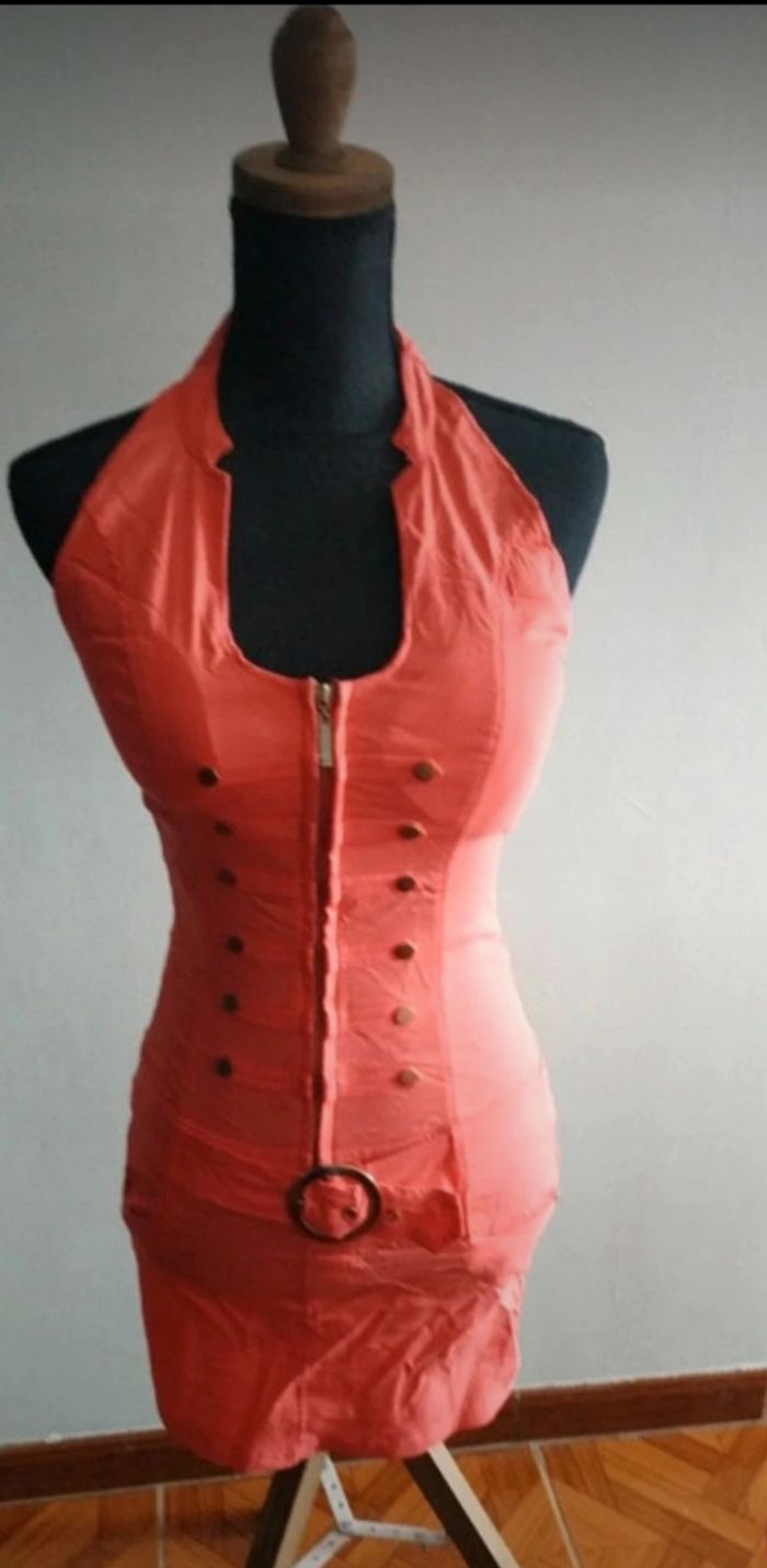 Robe été courte dos nu