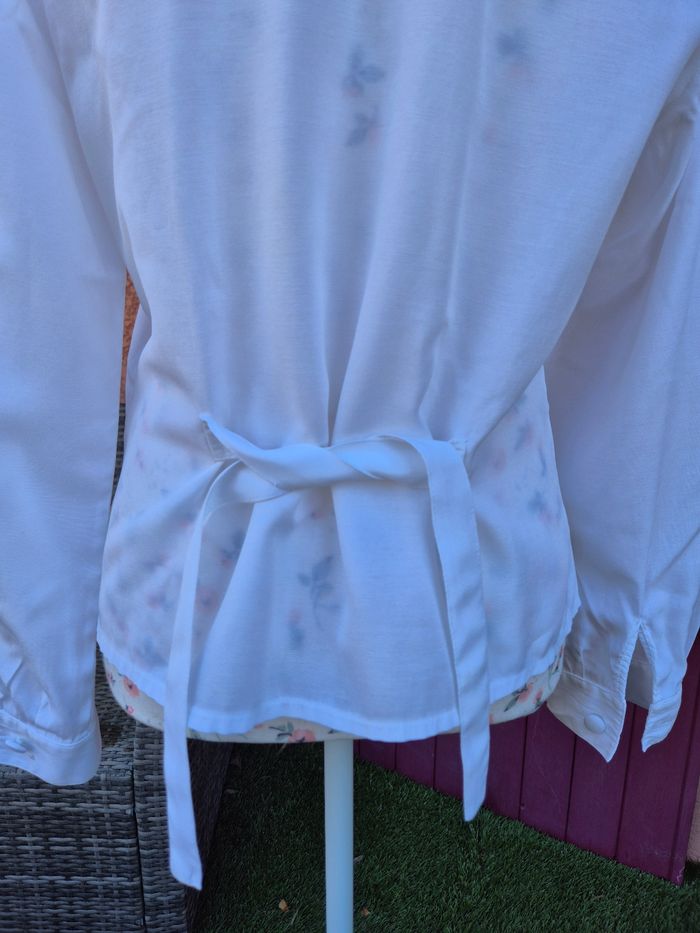 Chemisier blanc pour femme T. 38 Lyss - photo numéro 6