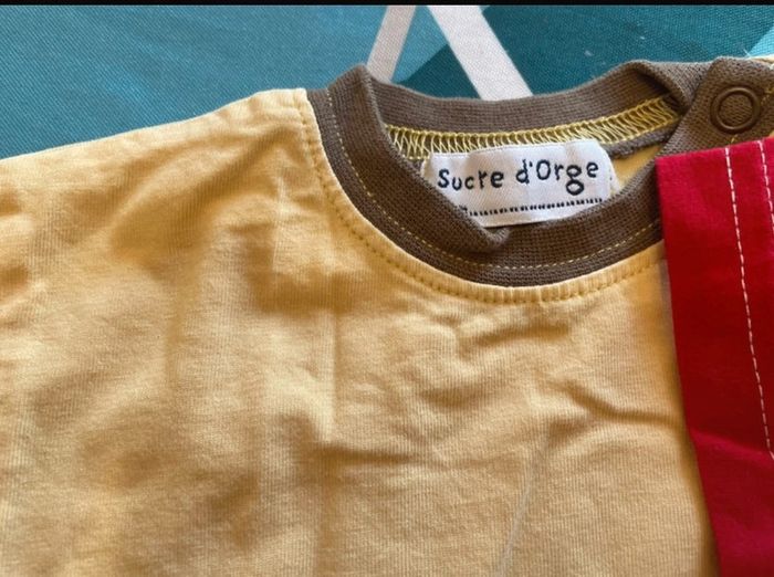 Lot 6 t shirt manches courtes 6 mois - photo numéro 5