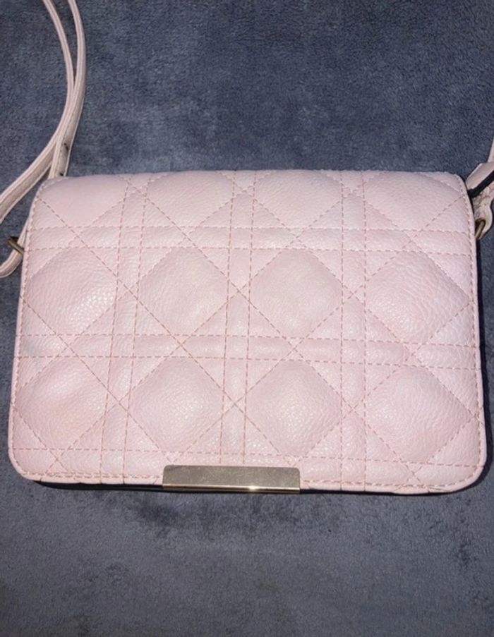 Pochette matelassée rose - photo numéro 2